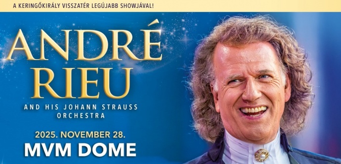André Rieu koncert a MVM Domeban 2025-ben - Jegyek a budapesti koncertre itt!