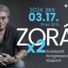 Dupla Zorán koncert 2024-ben a Budapest Kongresszusi Központban