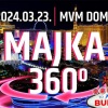 Majka 360 koncert 2024-ben a MVM Dome-ban! Jegyvásárlás itt!