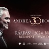 RÁADÁS Andrea Bocelli koncert 2024-ben Budapesten! Jegyvásárlás itt!