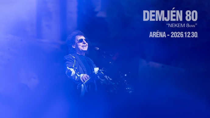 Demjén Aréna koncert 2026-ban Budapesten a Sportarénában - Jegyárak és jegyinfók itt!