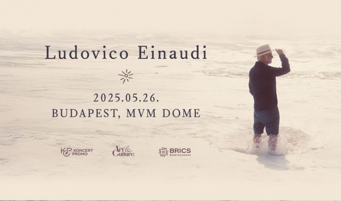 Ludovico Einaudi koncert 2025-ben Budapesten a MVM Domeban!